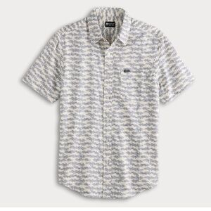 Matix Short Sleeve Button-Down Dobby Woven Shirt NWT. Men’s size XXL